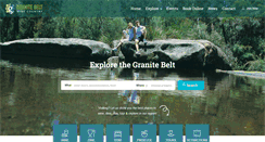 Desktop Screenshot of granitebeltwinecountry.com.au